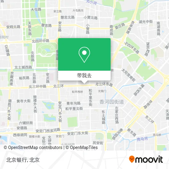 北京银行地图