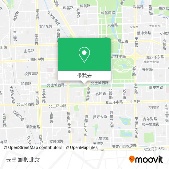 云巢咖啡地图