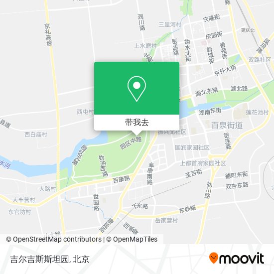 吉尔吉斯斯坦园地图