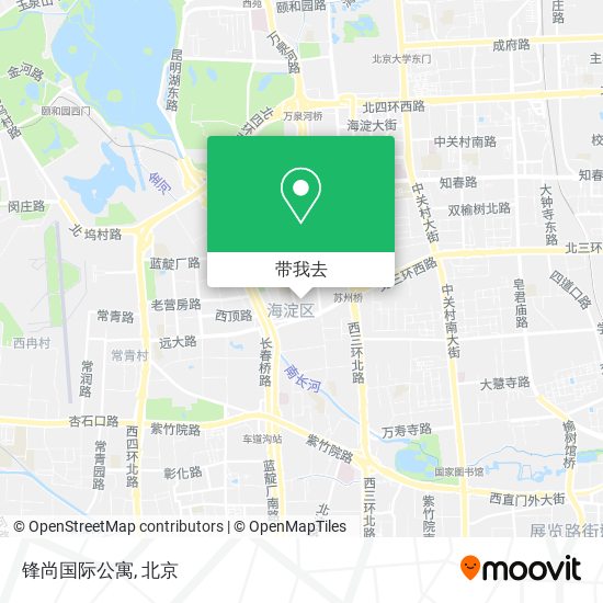 锋尚国际公寓地图