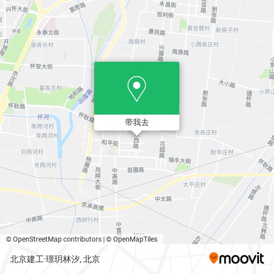北京建工·璟玥林汐地图
