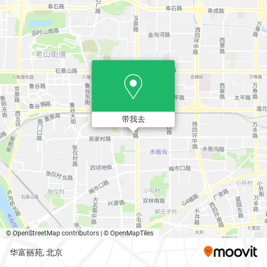 华富丽苑地图