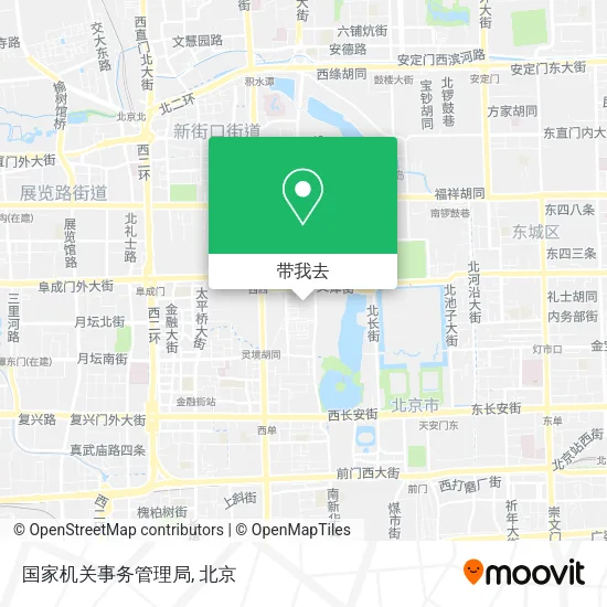 国家机关事务管理局地图