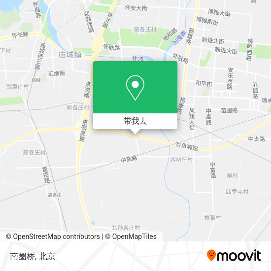 南圈桥地图