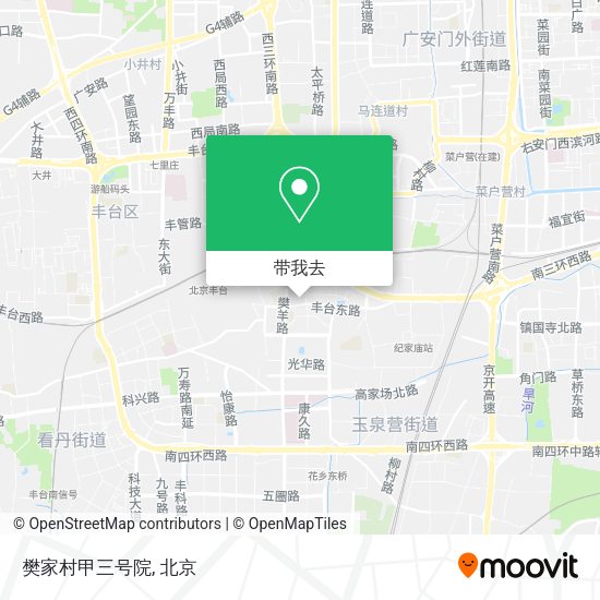 樊家村甲三号院地图