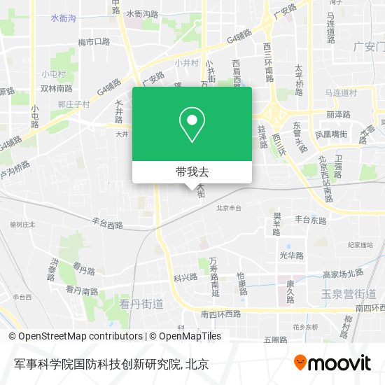 军事科学院国防科技创新研究院地图