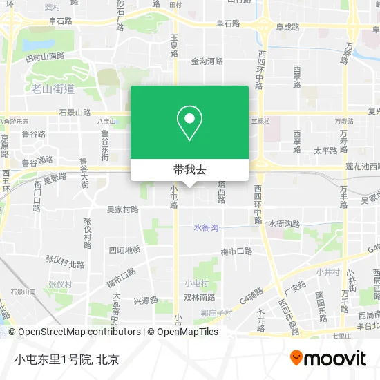 小屯东里1号院地图