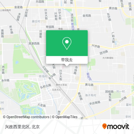 兴政西里北区地图
