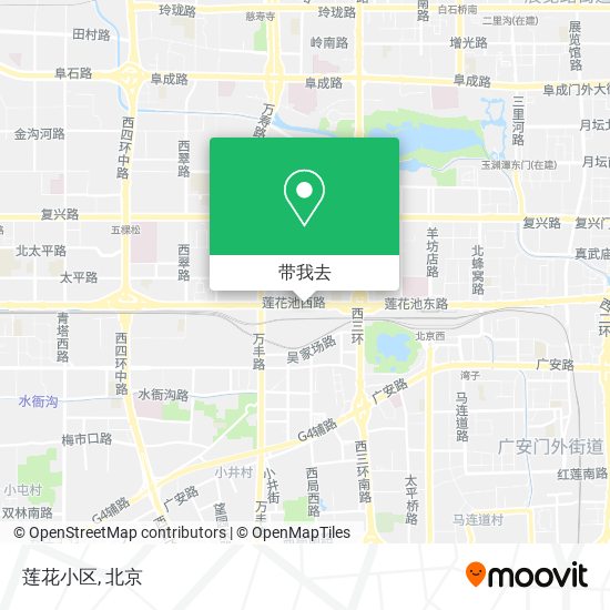 莲花小区地图