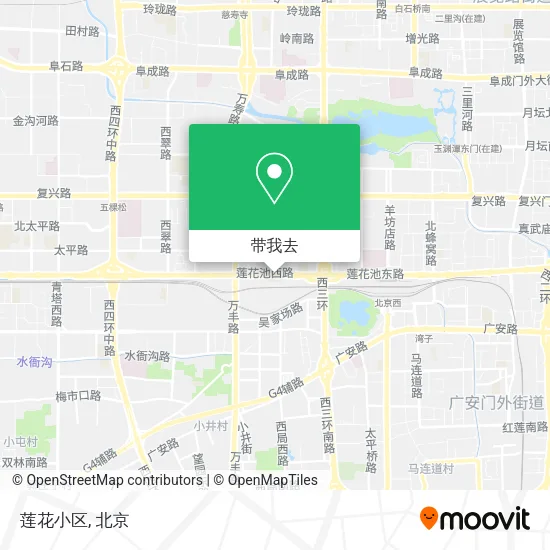 莲花小区地图