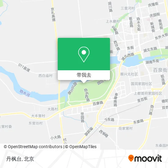 丹枫台地图