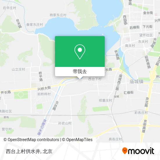 西台上村供水井地图