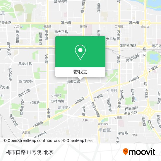 梅市口路11号院地图