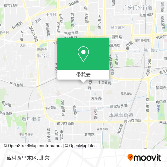葛村西里东区地图