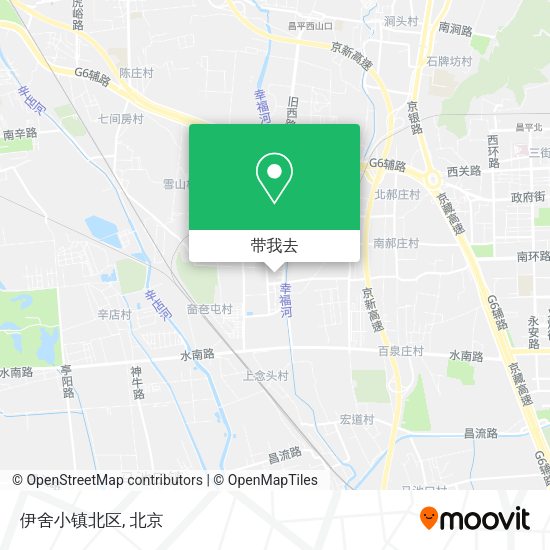 伊舍小镇北区地图