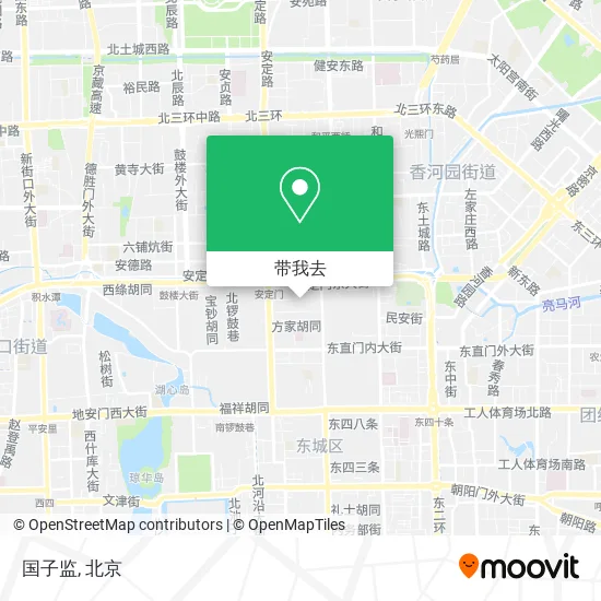 国子监地图
