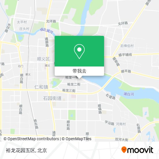 裕龙花园五区地图