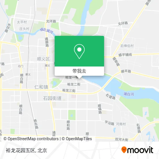 裕龙花园五区地图