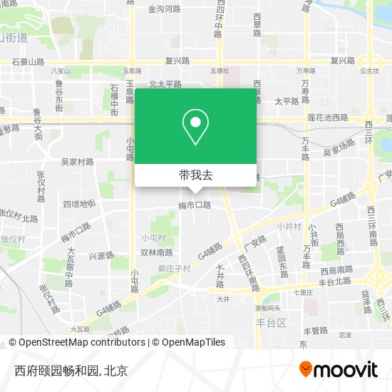 西府颐园畅和园地图