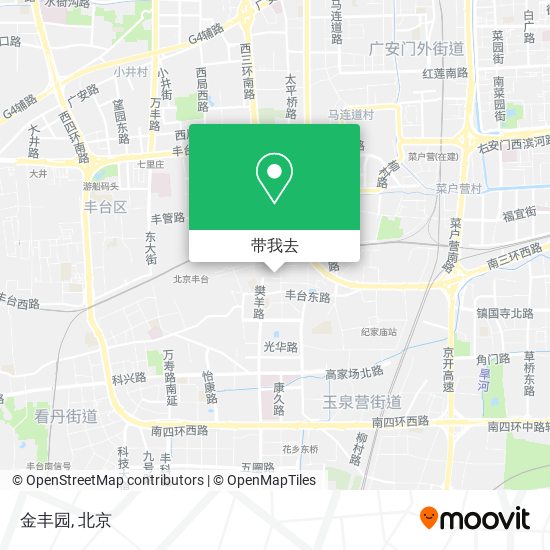 金丰园地图