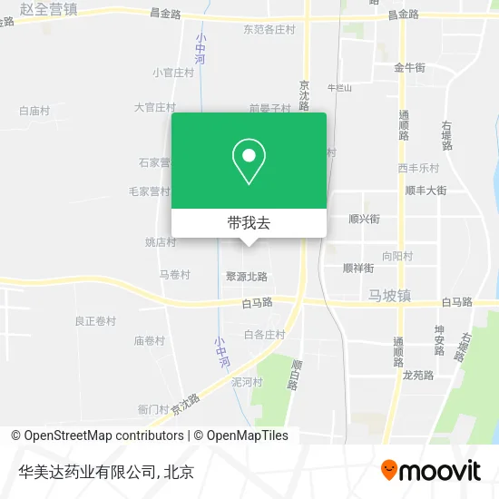 华美达药业有限公司地图