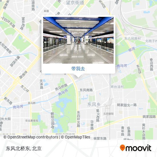 东风北桥东地图