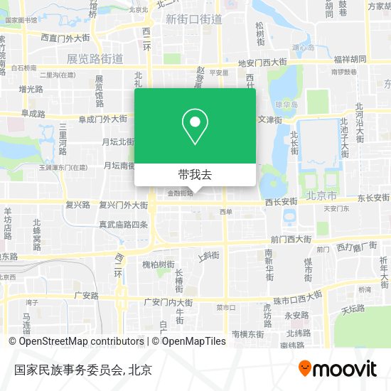 国家民族事务委员会地图