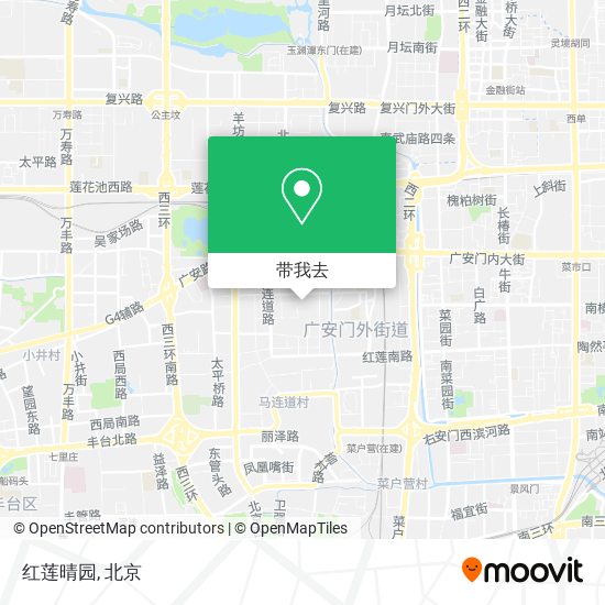 红莲晴园地图