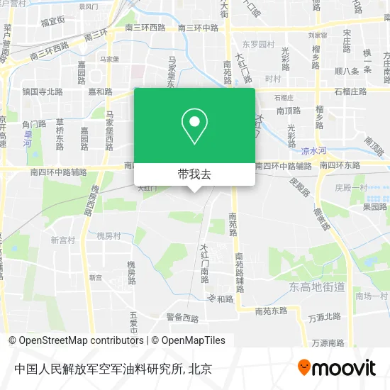 中国人民解放军空军油料研究所地图