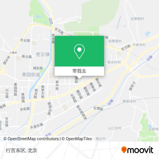 行宫东区地图