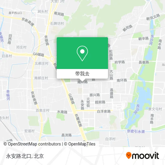 永安路北口地图