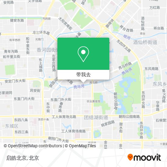 启皓北京地图