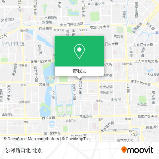 沙滩路口北地图