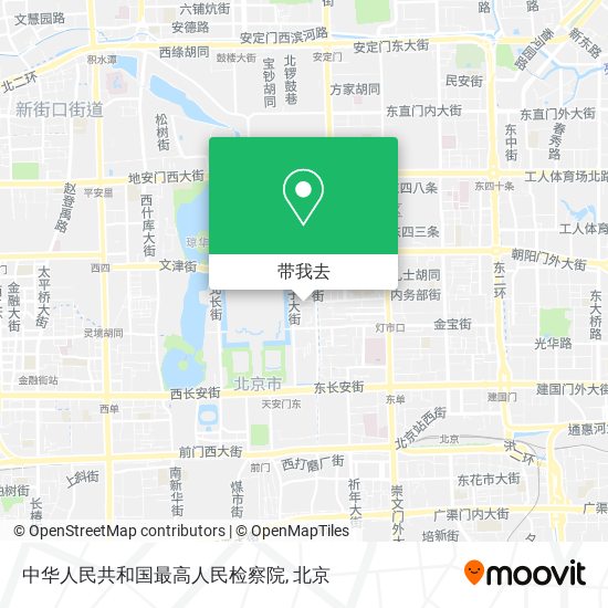 中华人民共和国最高人民检察院地图