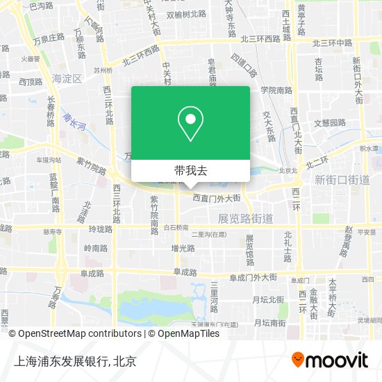 上海浦东发展银行地图