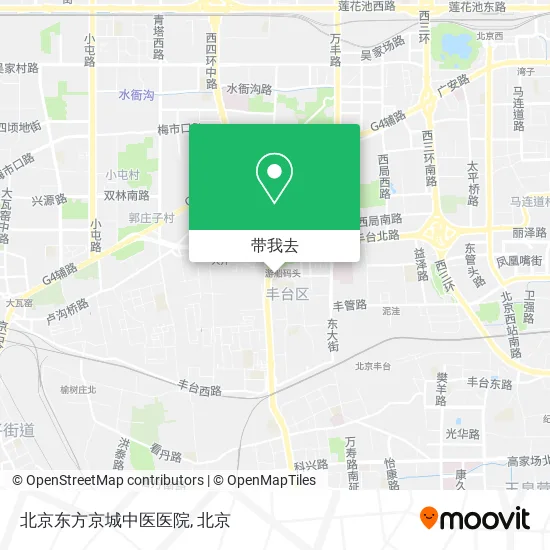 北京东方京城中医医院地图