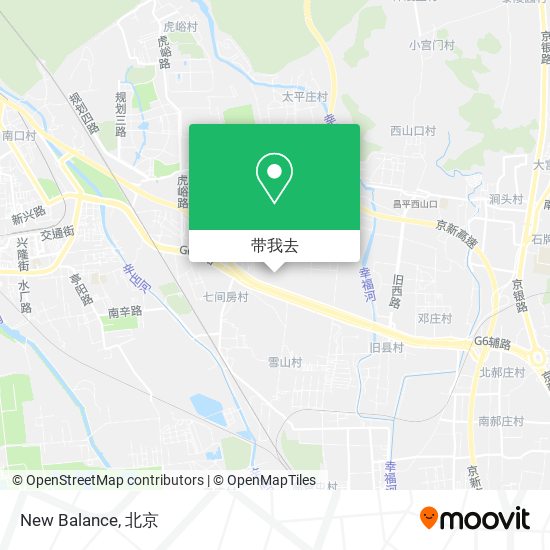 New Balance地图