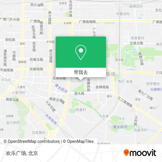 欢乐广场地图