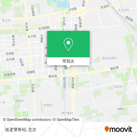 巡逻警务站地图