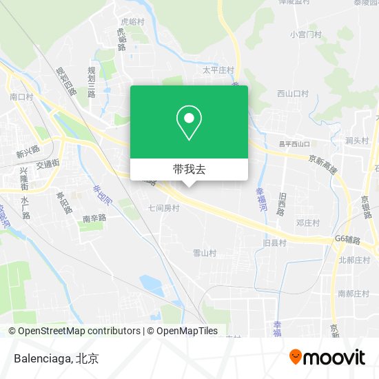 Balenciaga地图