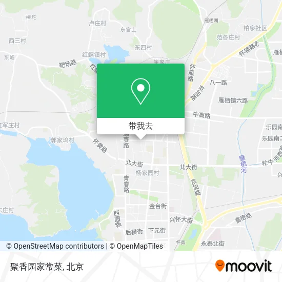聚香园家常菜地图