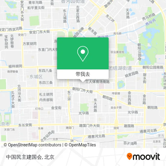 中国民主建国会地图