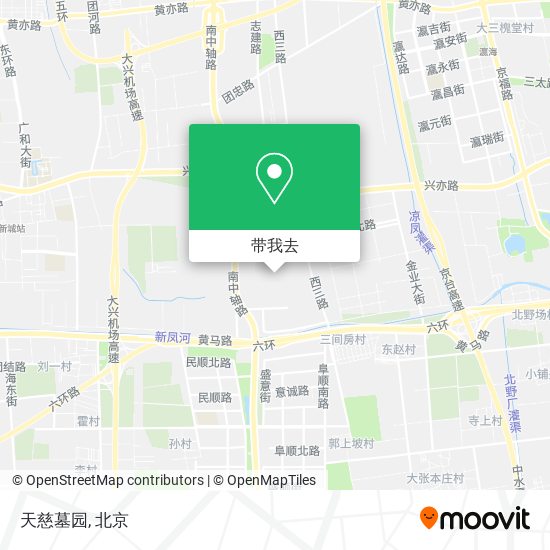 天慈墓园地图