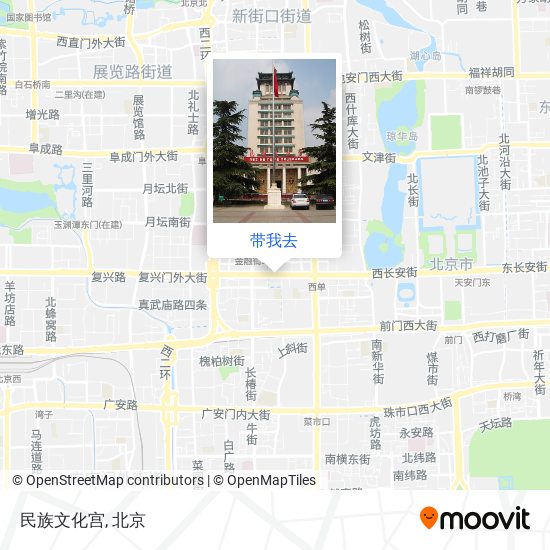 民族文化宫地图