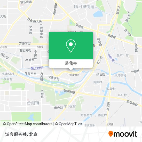 游客服务处地图