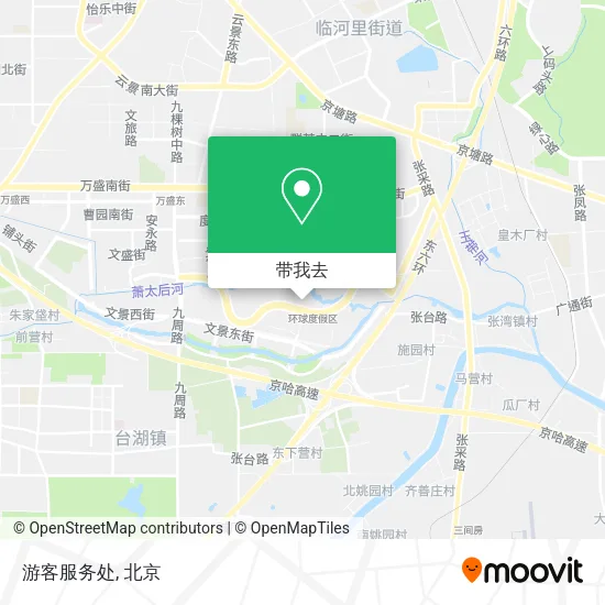 游客服务处地图