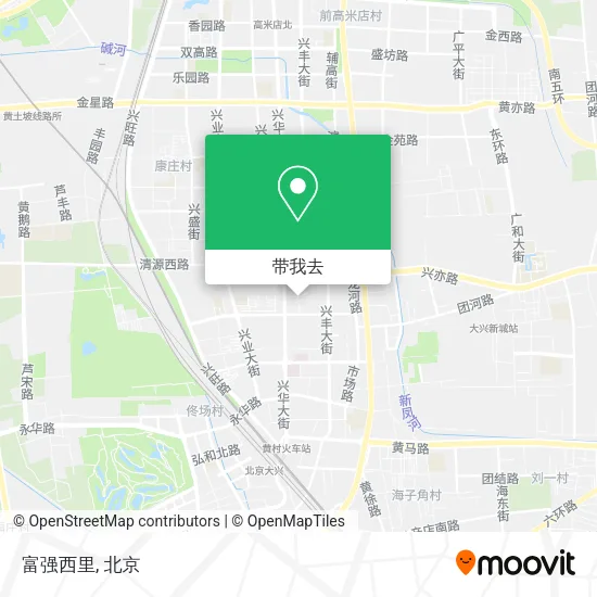 富强西里地图