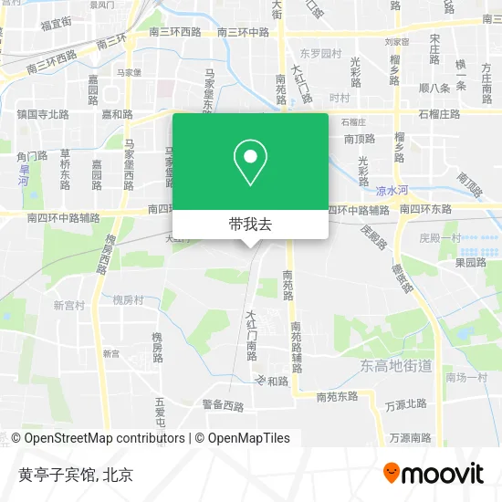 黄亭子宾馆地图
