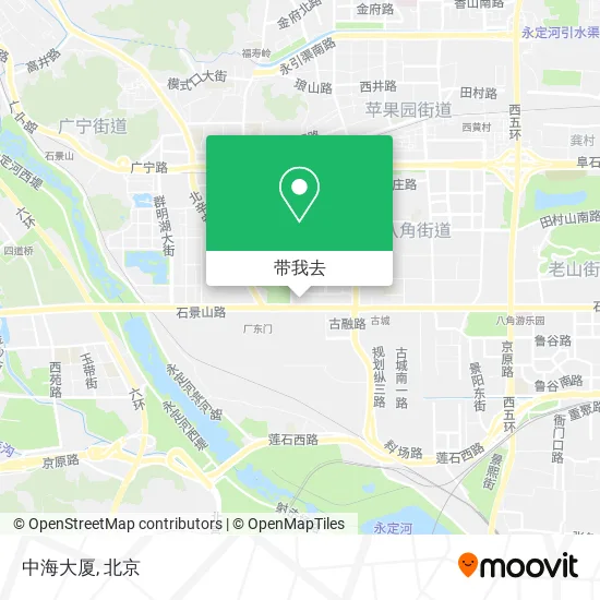 中海大厦地图