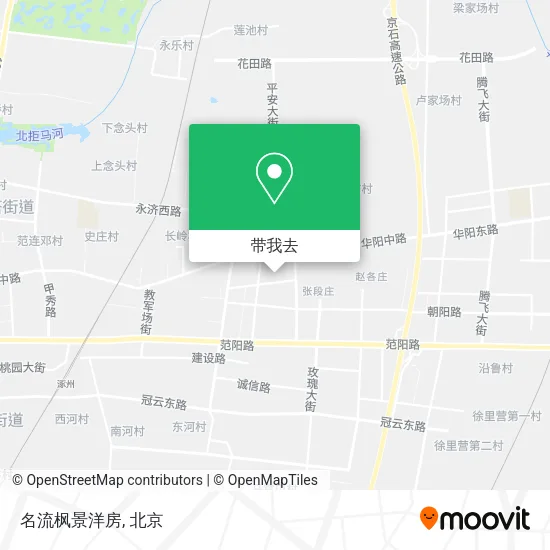 名流枫景洋房地图